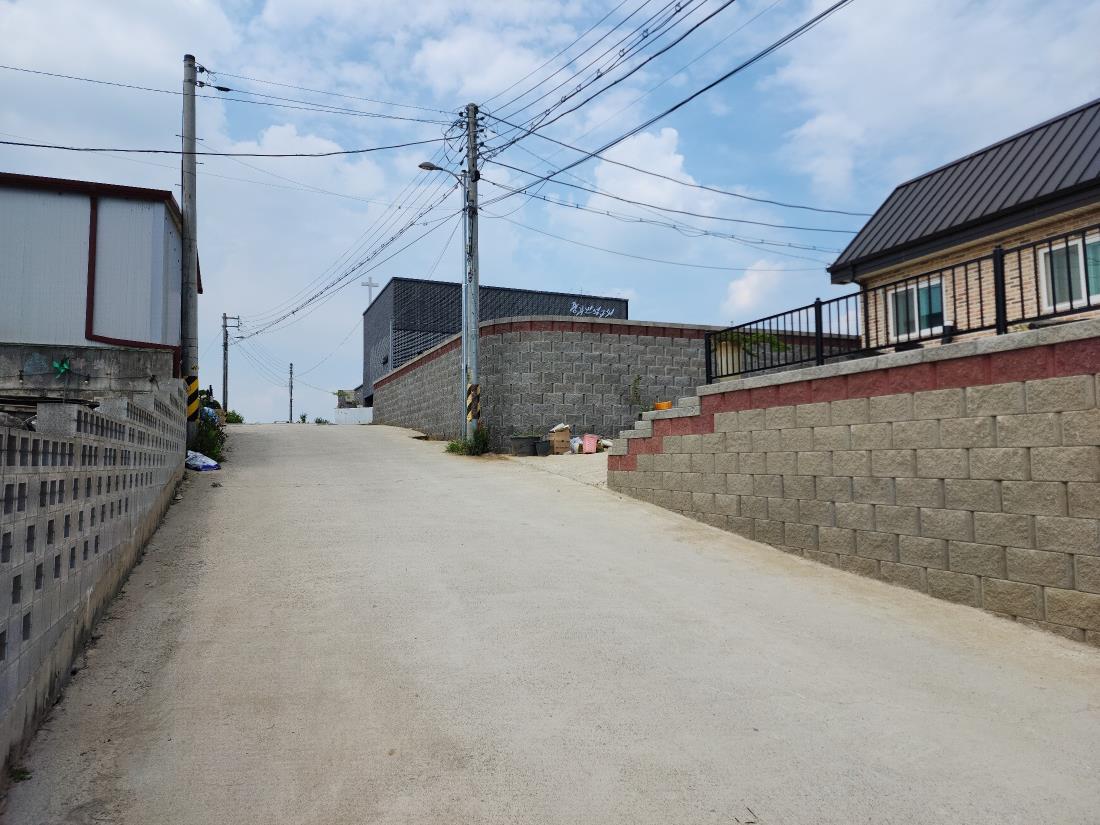 청주 전원주택부지 조성