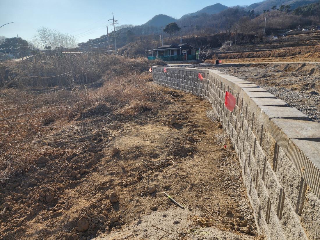 상주시 전원주택부지 조성